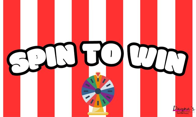 Carnival Banner- Spin to Win
