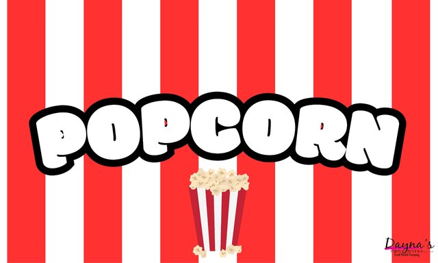 Carnival Banner- Popcorn