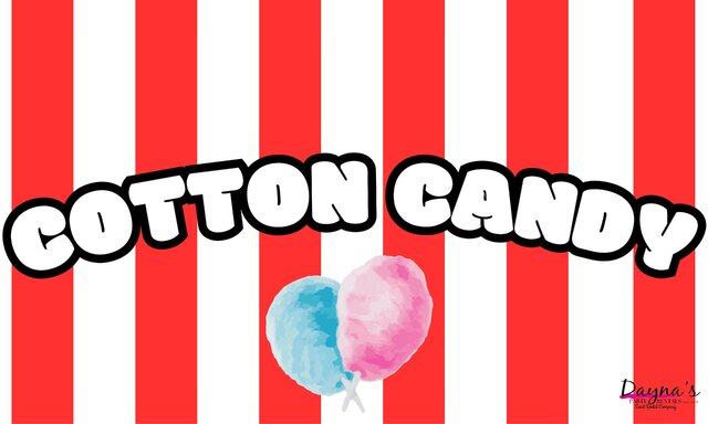 Carnival Banner- Cotton Candy