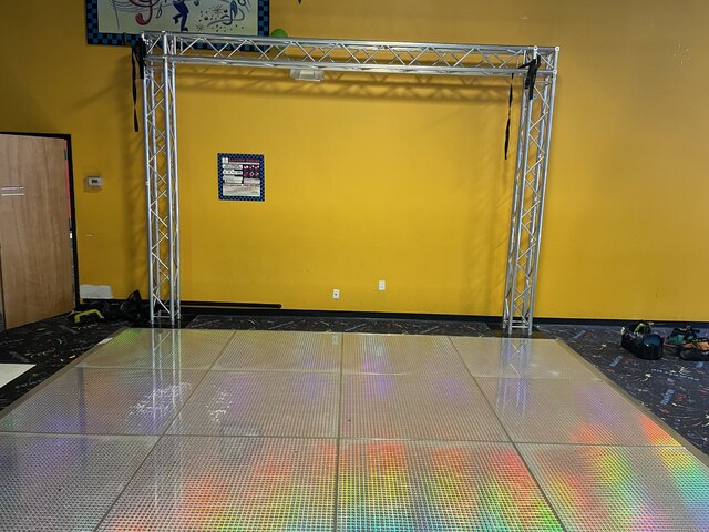 Dance Floor Disco 12’ W x 16’ L $575