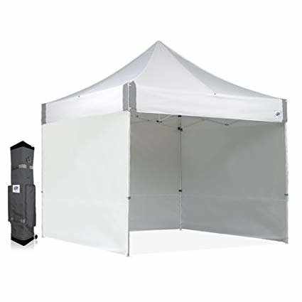 Side wall solid  8’H x 10’ L pop up tent only