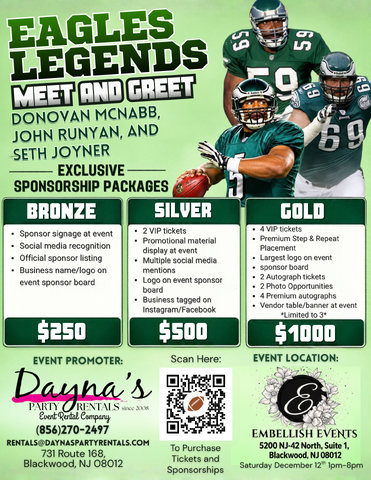 Donovan McNabb Silver Sponsorship