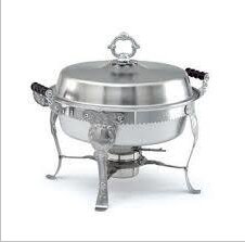 CHAFER, 6 QT ROUND SS/FANCY $30