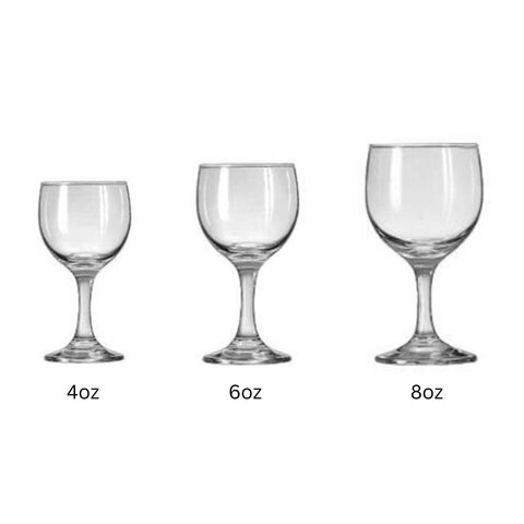 ROUND WINE GLASSES STEMWARE