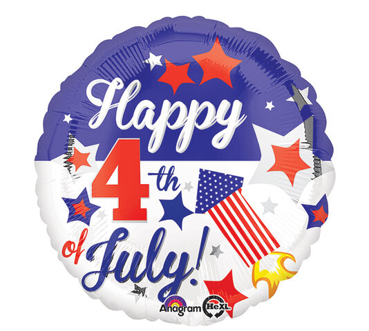 USA-themed foil balloon 16in 