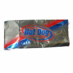 Foil Hot Dog Wrapper (50 pk)
