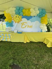 8x8 Full Backdrop Garland $425