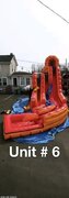 Fire and ice unit # 6 water 18’ slide $595