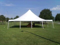 40 x 40 pole tent only 