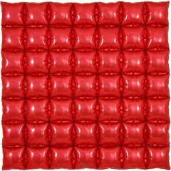 Red Balloon Waffle 7' x 7'