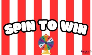 Carnival Banner- Spin to Win