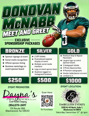 Donovan McNabb Gold Sponsorship