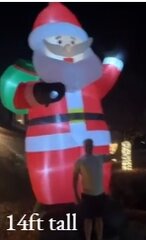 Santa Inflatable 