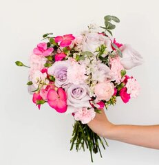 Dreamy Pink Garden Flower Assortment