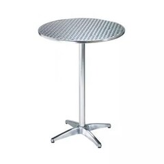 TABLE HIGH TOP STAINLESS 32 IN D X 42 IN H