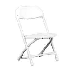 CHAIRS FOLDING WHITE-KIDS