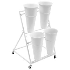 4 Bucket Flower Display Stand