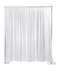 Pipe and Drape Curtain White (1 Pannel)