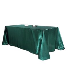 Satin Table Linen $33- add color, size in comment section LDL