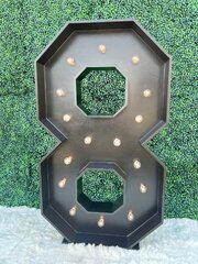 Marquee Letters Black