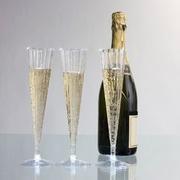 PLASTIC Champagne flutes 5 oz. (10 PACK)