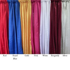 Curtains 8'Lx8'Wx8'H