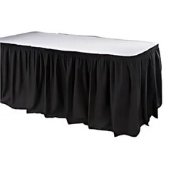 Skirt Black with Clips 1in or 2in DPR 24ft