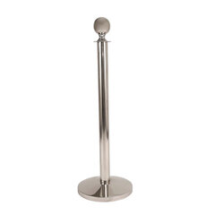 Chrome Stanchion Silver Head