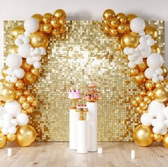 Gold Shimmer Wall