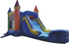 Rainbow Bounce House & Slide