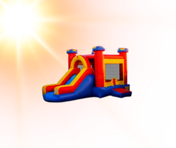 15x15 Round Top Castle Jump N Slide