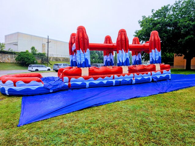 New! 41ft Red White and Cool Slip-N-Slide