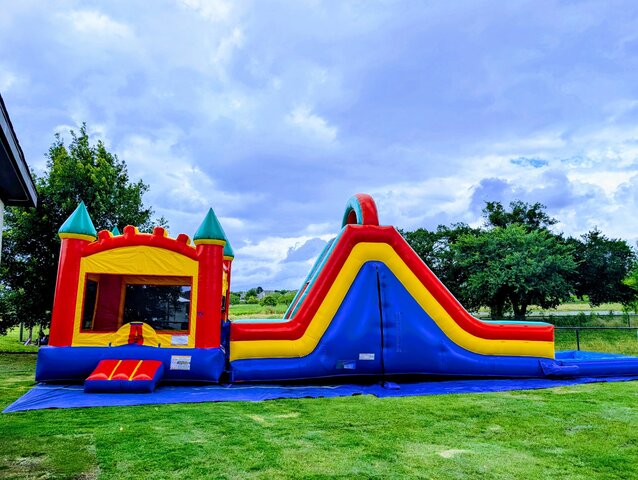 New! Hop-N-Slide Combo 17ft Slide