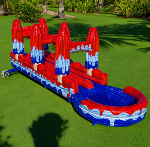New! 41ft Red White and Cool Slip-N-Slide