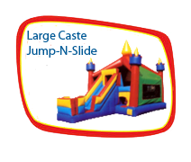 Large Castle Jump-N-Slide