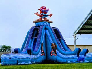 New! 22ft Tiki Tovi X-treme double slide
