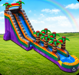 20ft Paradise Falls + Slip N Slide