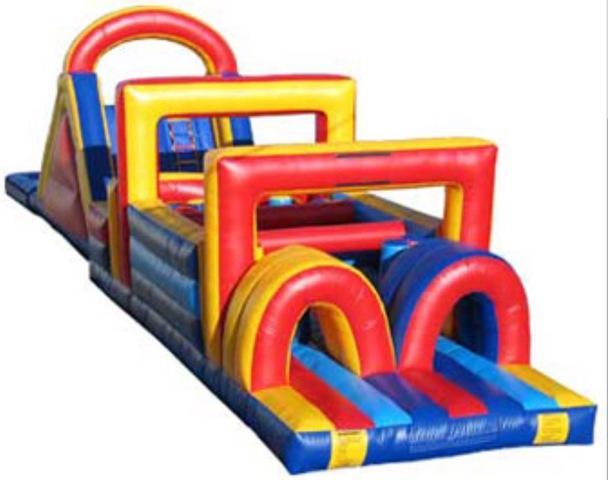 60’ Obstacle Challenge With Slide