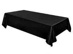 Black Table Cloth