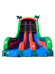 18 Ft Dual Lane Paradise Slide