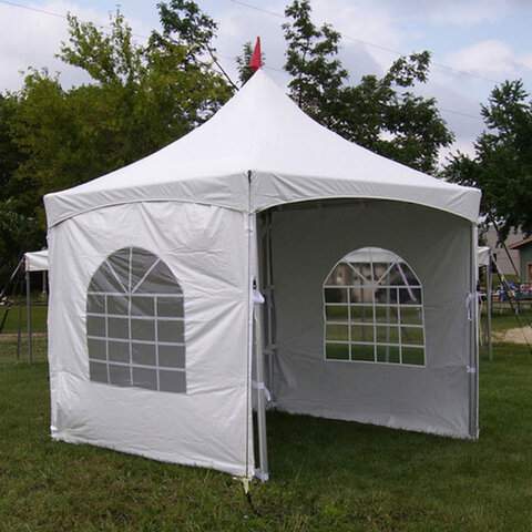 10x10 High Peak Tent 100 Sq ft Seats 8 - 15
