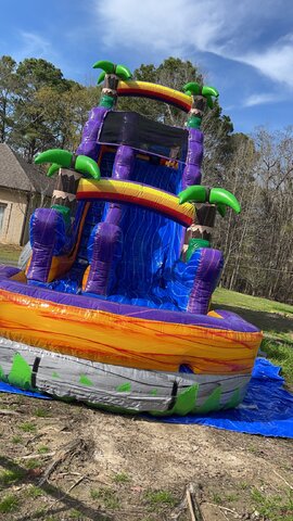 22 FT Rippling Rush Waterslide