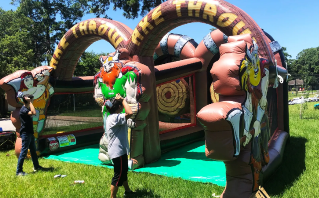 Inflatable Axe Throwing