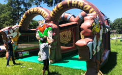 Inflatable Axe Throwing