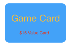 $15 Game Card (ERS Demo Item)
