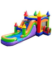 Rainbow Bounce House Combo