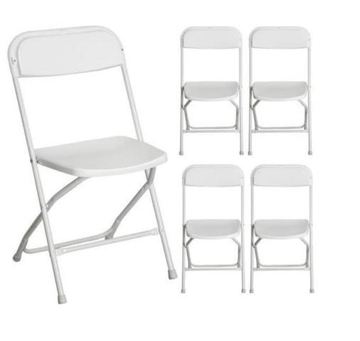 White Chairs Only - (Not Ordering Tables)