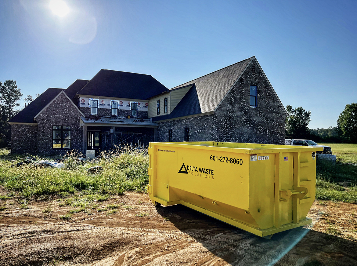 Construction Dumpster Rental Delta Waste Solutions Flowood MS