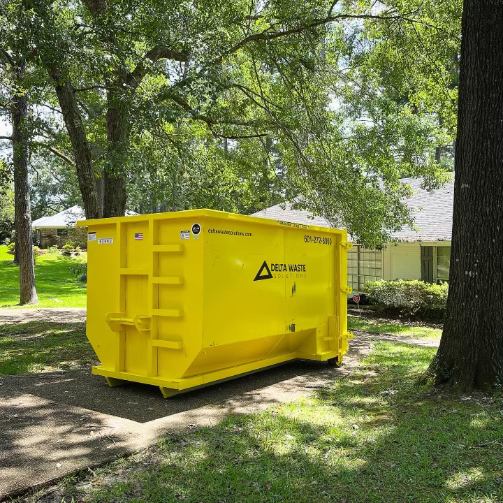 Homeowners Choose Dumpster Rental Delta Waste Solutions Brandon MS