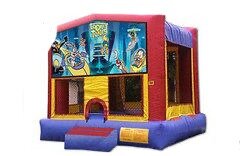 Looney Tunes 4 In 1 Combo Bounce W Slide